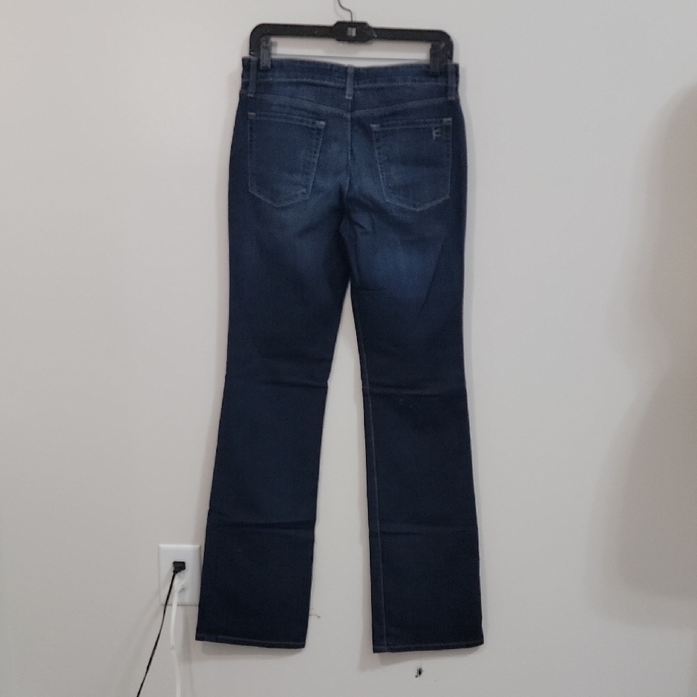 David Kahn Dark Indigo  Boot Cut Jeans Size 8 - Picture 3 of 8